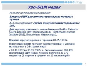 Бцж терапия при раке мочевого пузыря