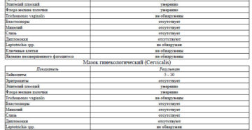 Виды мазков в гинекологии