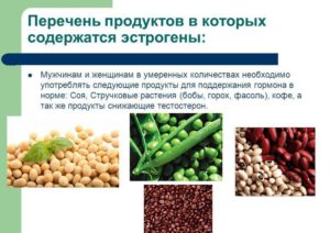 В каких продуктах содержатся женские гормоны